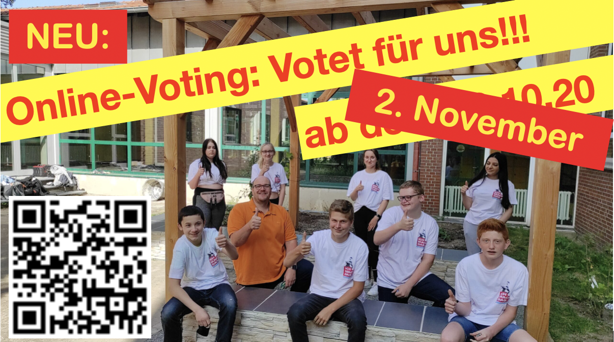 Eine Runde weiter: Unser Projekt im Online-Voting!