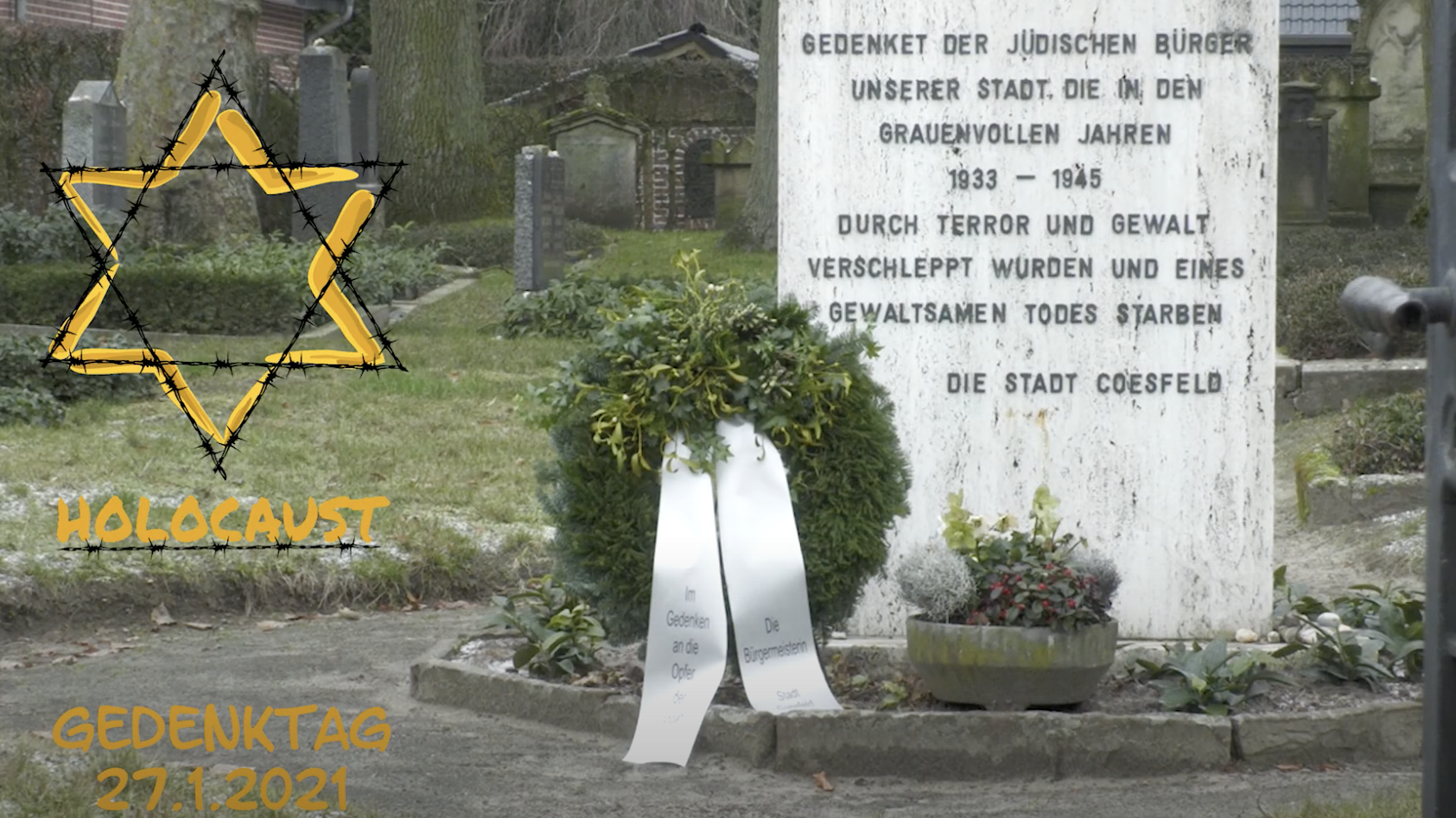 Zum Holocaust-Gedenktag am 27.01.2021