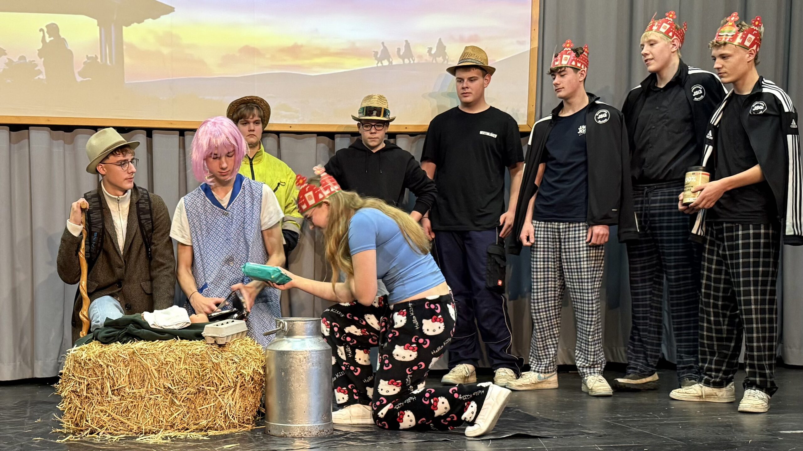 19.12.2025: Modernes Krippenspiel sorgt für Weihnachtsstimmung