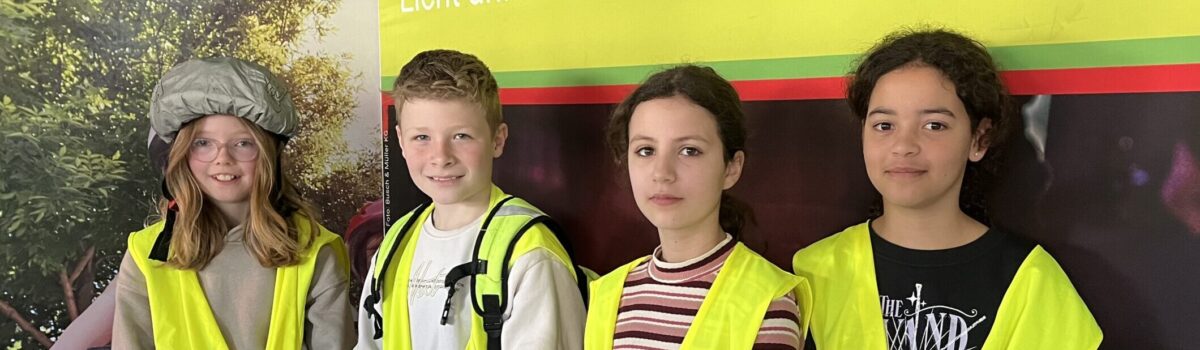 07.03.2025: Verkehrssicherheitsaktion „Sicher auf dem Schulweg“
