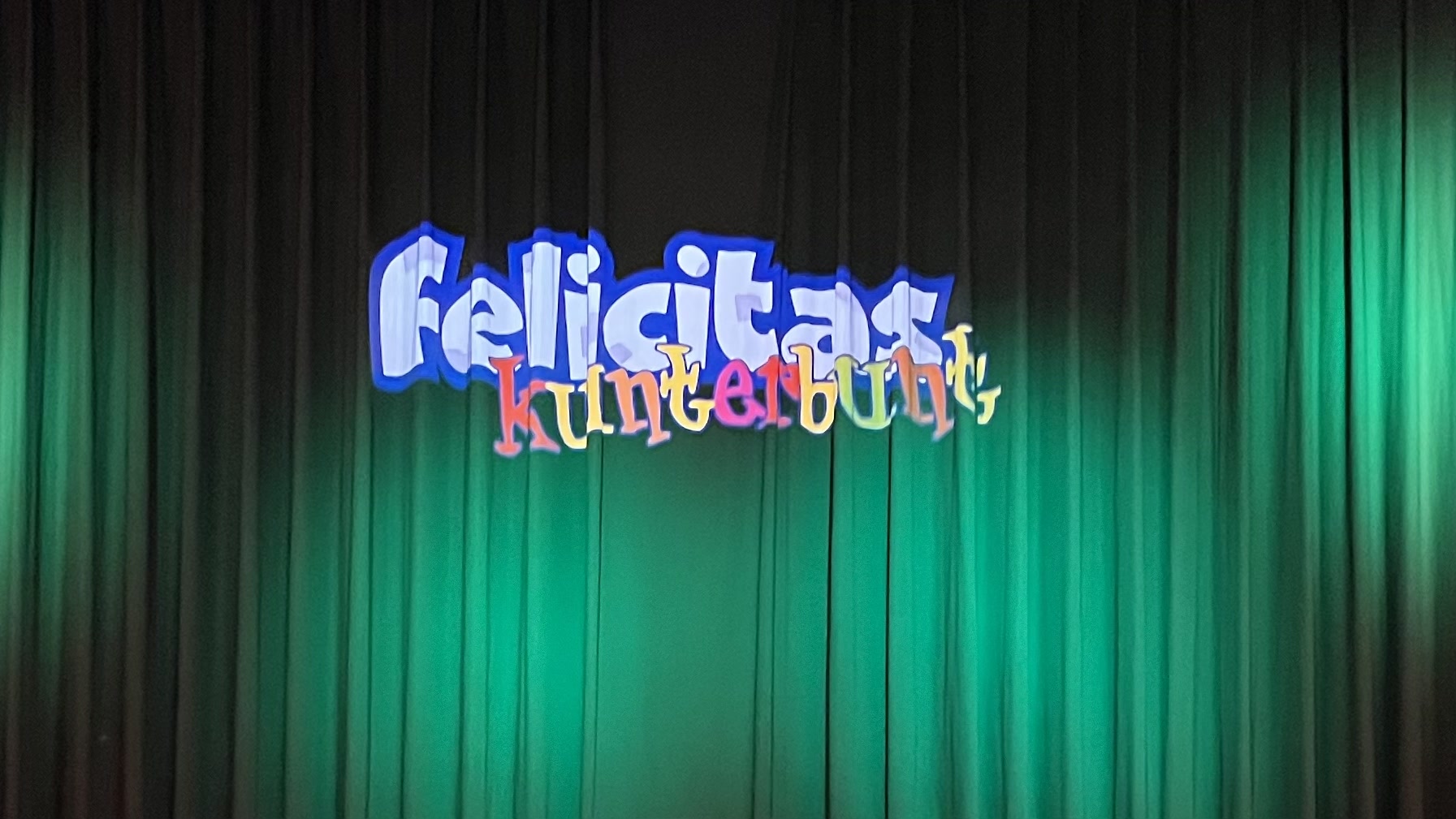 Felicitas Kunterbunt – erste Impressionen von der Aufführung des Musicals