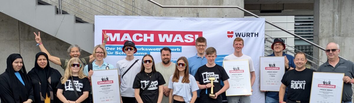29.06.2025: Jubel in der Schule: Das Kiosk-Projekt gewinnt den Handwerkswettbewerb 2025