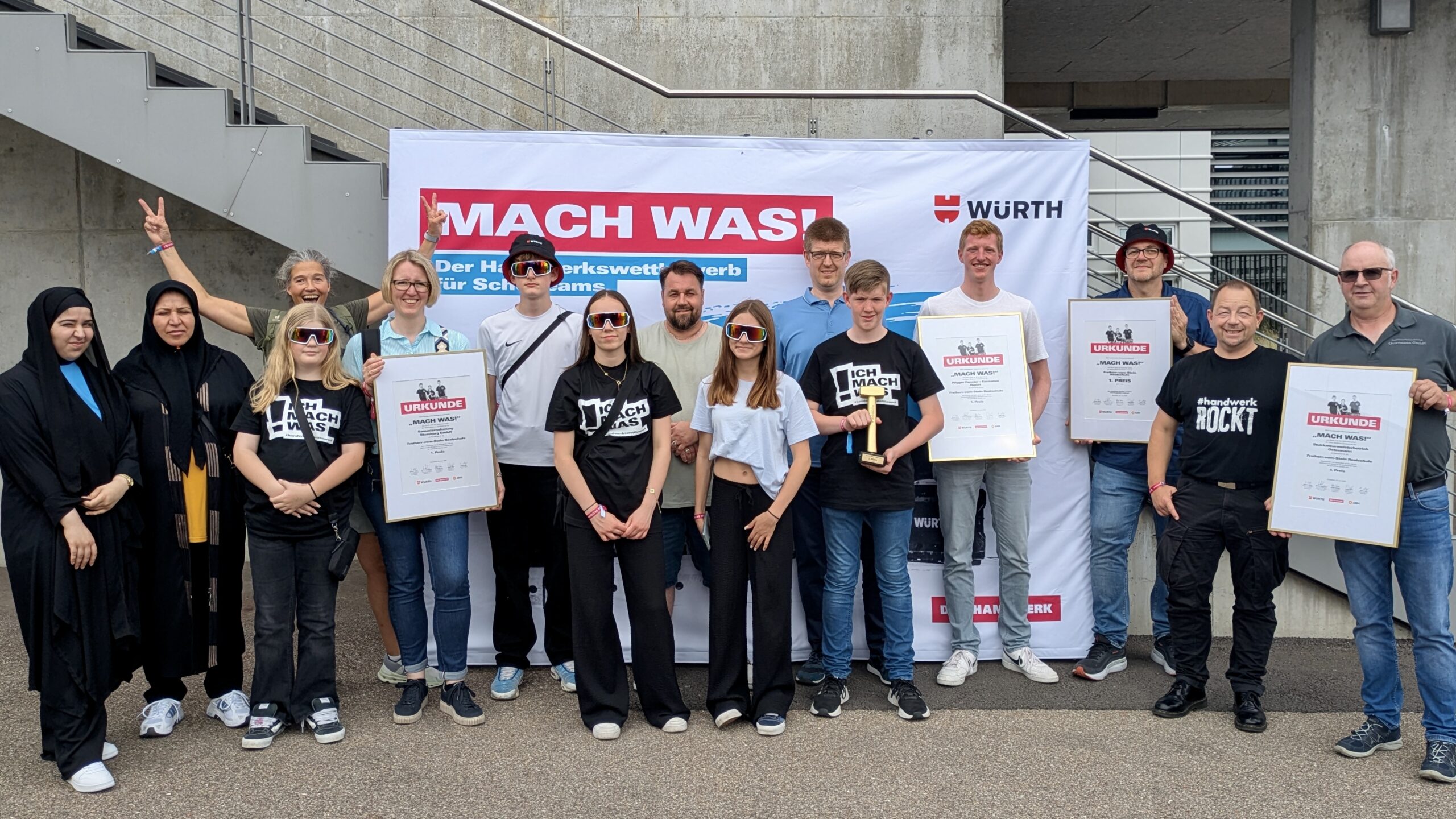 29.06.2025: Jubel in der Schule: Das Kiosk-Projekt gewinnt den Handwerkswettbewerb 2025