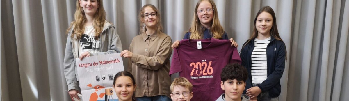 14.06.2026: Sieger des Känguru-Wettbewerb 2026 wurden ausgezeichnet