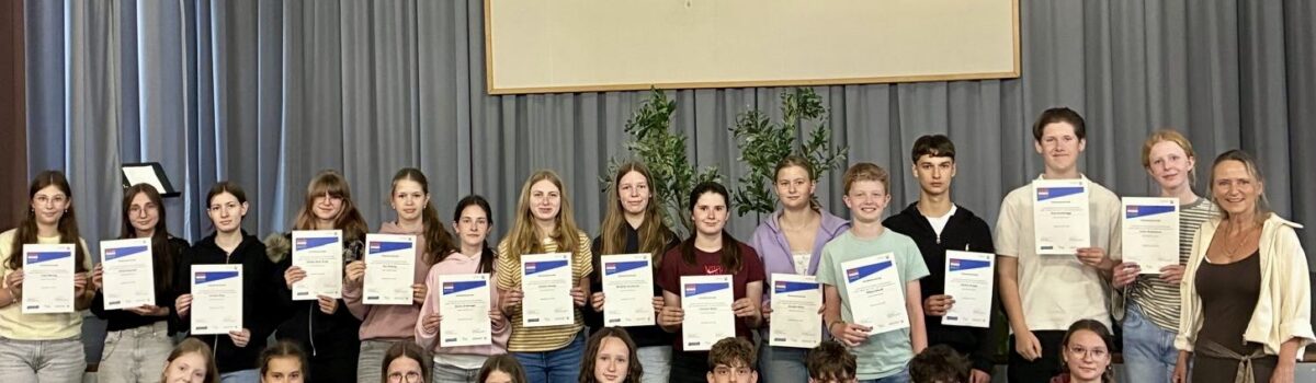 07.07.2026: Ehrung der Teilnehmerinnen und Teilnehmer am Shalom-Wettbewerb