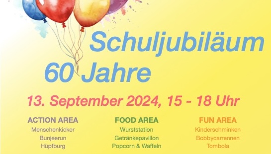 09.09.2024: Zum 60. ein Geburtstagsfest