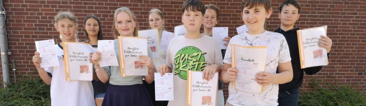 16.07.2026: Helfen lernen, Verantwortung übernehmen: Nachwuchs für den Schulsanitätsdienst
